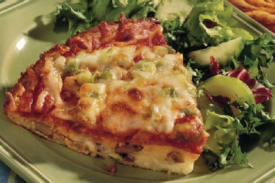 Easy Mushroom Pizza Pie