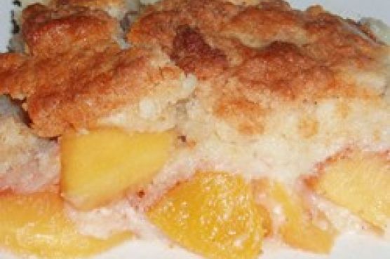 Easy Peach Cobbler