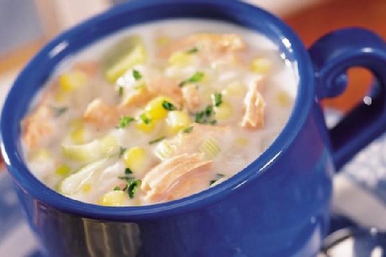 Easy Salmon Chowder