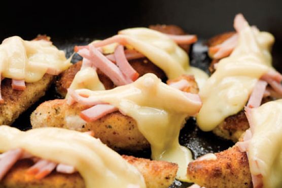 Easy Skillet Cordon Bleu