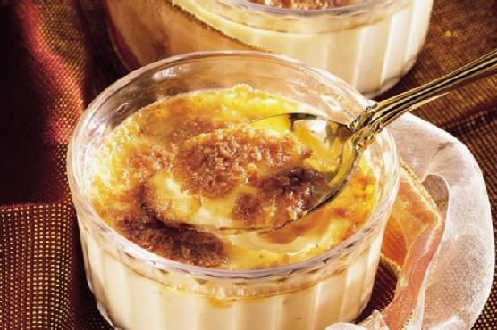 Eggnog Crème Brûlée