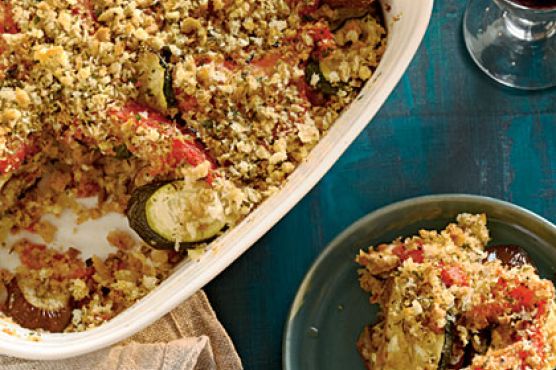 Eggplant, Zucchini, and Tomato Tian