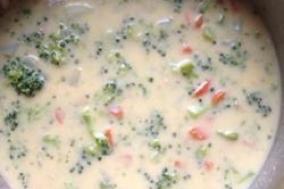 Emily's Broccoli Cheese Soup