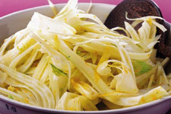 Fennel and Endive Salad with Orange Vinaigrette