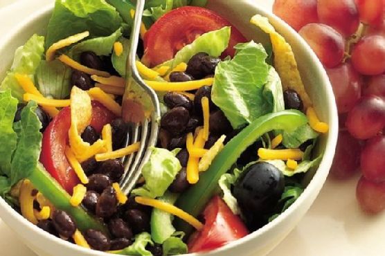 Fiesta Taco Salad with Beans