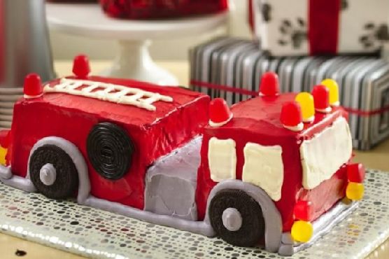 Fire Engine Cake