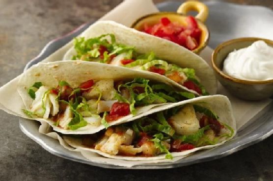 Fish Tacos with Pico de Gallo