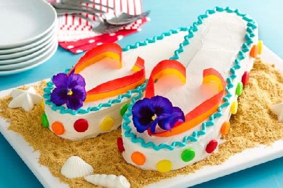 Flip-Flops Cake