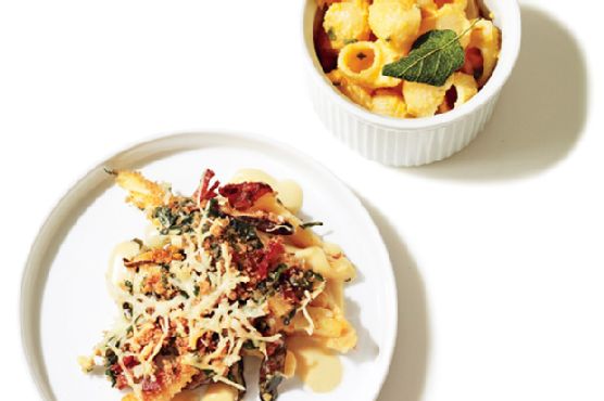 Fontina Mac with Squash and Sage
