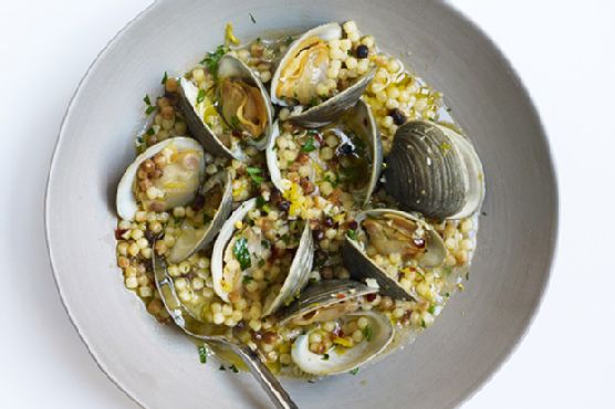 Fregola with Clams