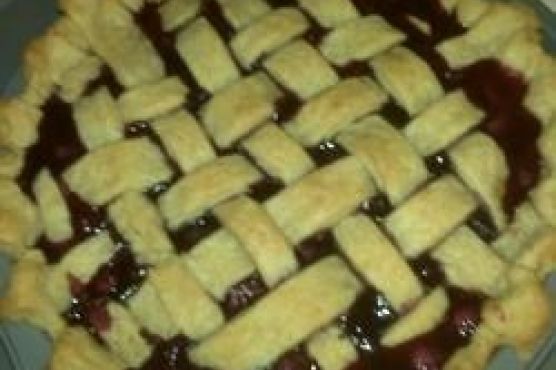 Fresh Blueberry Pie II
