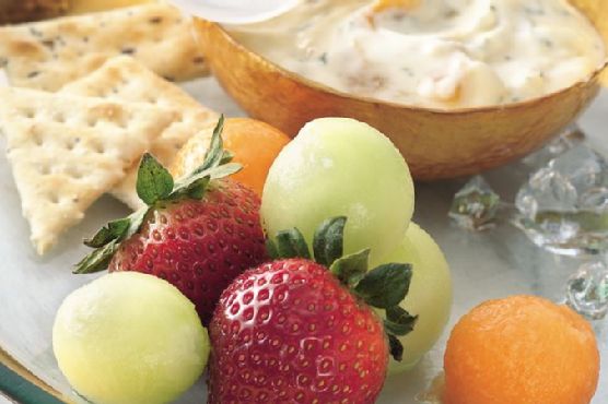 Fresh Fruit with Ginger Dip