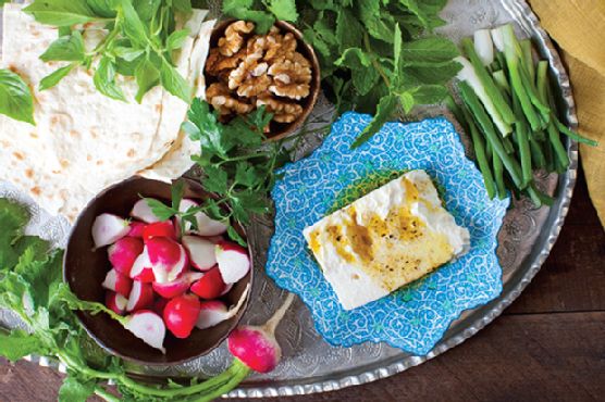 Fresh Herb Platter (Sabzi Khordan)