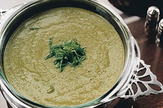 Fresh Pea and Mint Soup