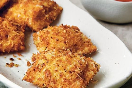 Fried Ravioli with Marinara Sauce