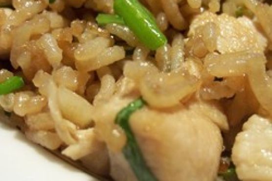 Fried Rice with Cilantro