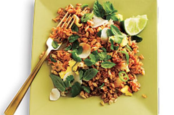 Fried Rice with Sweet Soy Sauce