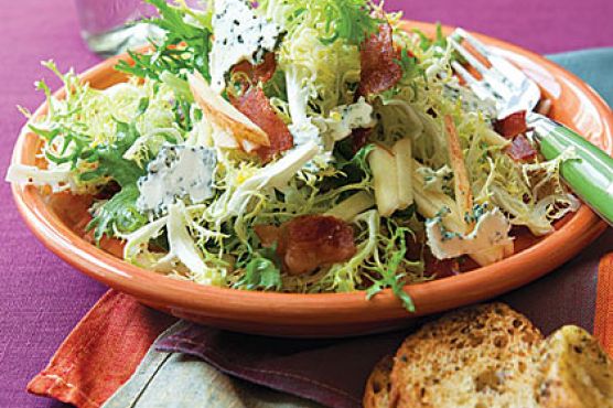 Frisée, Apple and Bacon Salad