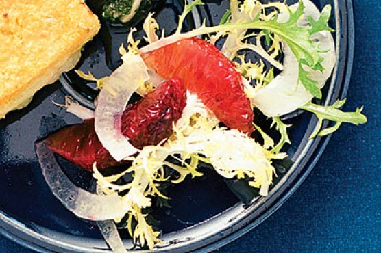 Frisée with Blood Oranges and Fennel