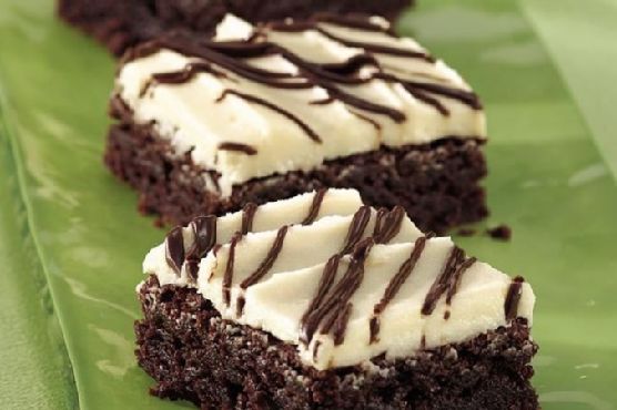 Frosted Irish Cream Brownies