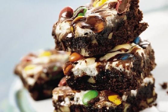Frosted Rocky Road Bars