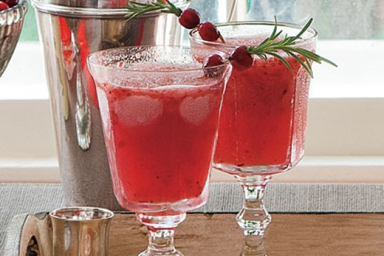 Frozen Cranberry-Moonshine Lemonade