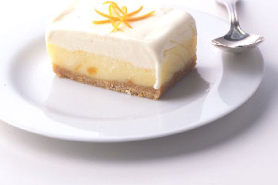 Frozen "Creamsicle" Cake
