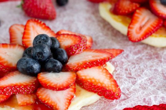 Fruity Fireworks Pancakes