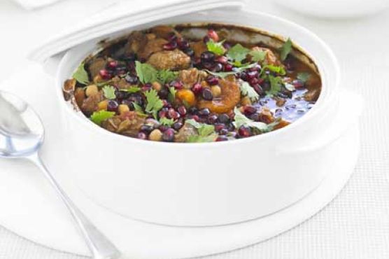 Fruity lamb tagine
