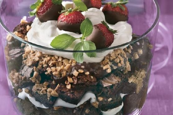 Fudgy Brownie Trifle