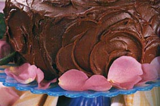 Fudgy Chocolate Birthday Cake