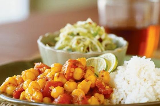 Garbanzo-Tomato Curry