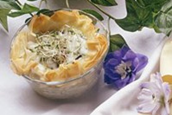 Garden Phyllo Quiches