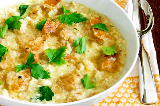 Garlic and Rosemary Bread Soup