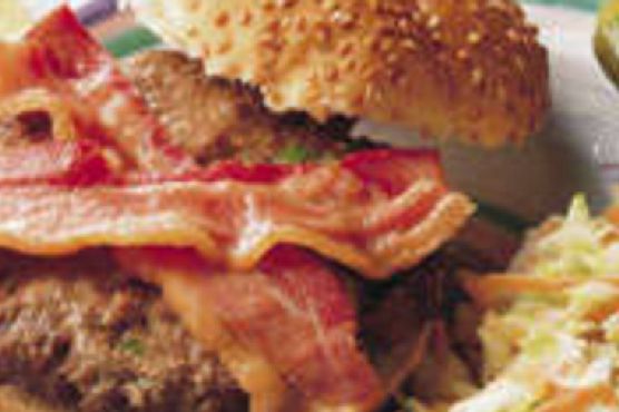 Garlic-Basil Burgers