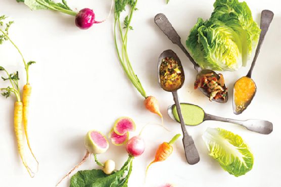 Garlic, Oregano, and Lemon Vinaigrette