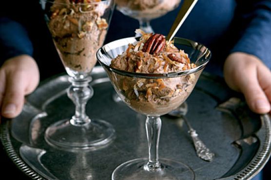 German Chocolate Mousse