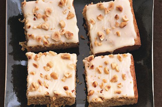 Ginger-Squash Cake with White Chocolate Frosting