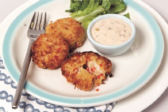 Gluten-Free Crab Cakes with Spicy Dairy-Free Remoulade