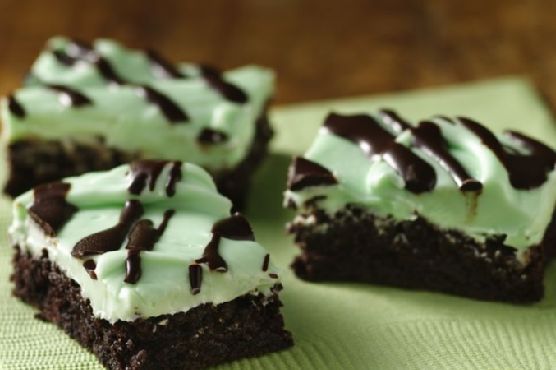 Gluten-Free Easy Grasshopper Bars