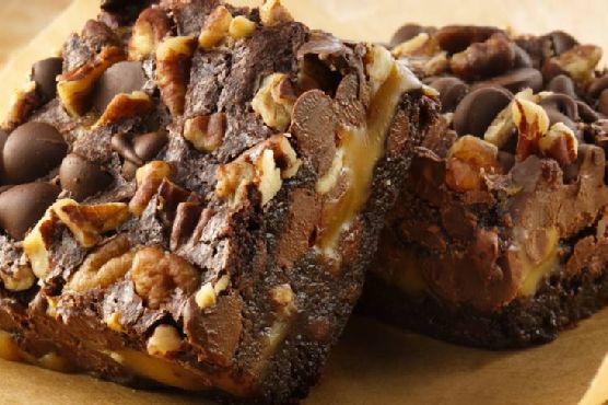 Gluten-Free Turtle Brownies