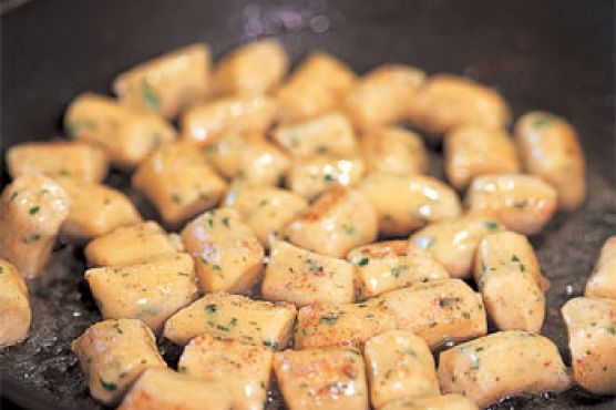 Gnocchi with Mushrooms and Butternut Squash