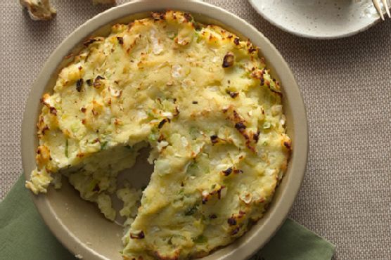 Golden Colcannon Pie