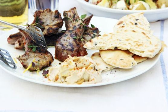 Greek-style lamb with lemon & thyme