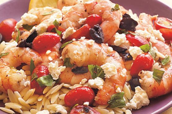 Greek-Style Shrimp Sauté