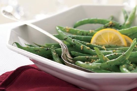 Green Beans with Lemon-Herb Butter