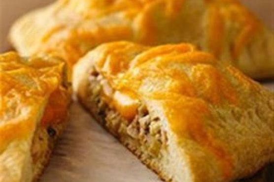 Green Chile and Tuna Crescent Melts