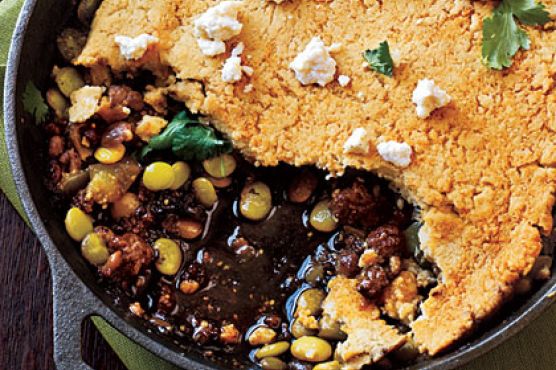 Green Chile Tamale Pie