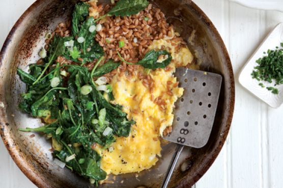 Greens and Grains Scramble