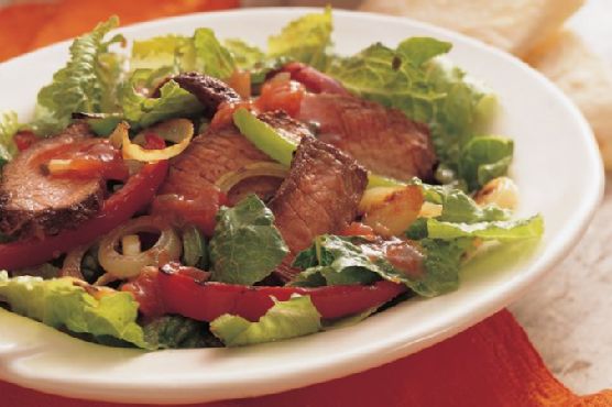 Grilled Beef Fajita Salad